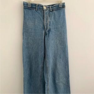 Jesse Kamm Denim Sailor Pants Size 4